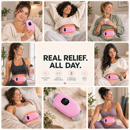 VelaRelief™ - Cordless Heat Therapy for Period Cramps & Lower Back Pain 2.0