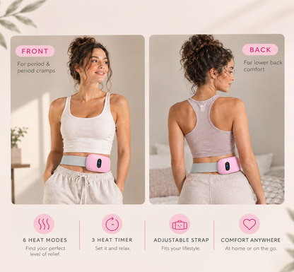 VelaRelief™ - Cordless Heat Therapy for Period Cramps & Lower Back Pain 2.0